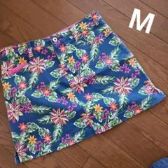 PAR72 花柄 スカート ネイビー Mサイズのサムネイル