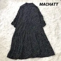 riri⭐︎マチャット　ワンピース 土日限定お値下げ】マチャット MACHATT ギャザーティアード