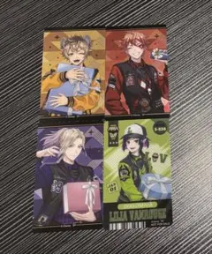 ツイステ メタルクリアカード 特典 まとめ売り ラギー エース ヴィル リリア