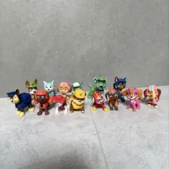 パウ・パトロールのフィギュア14体セット