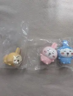 ソフビフィギュア4　ちいかわ、ハチワレ、うさぎ　3点セット