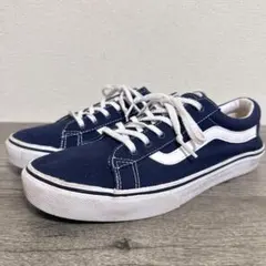 VANS リッパー V359CL+ キャンバス スニーカー 28.5cm 紺×白のサムネイル
