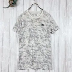 ☆アンダーアーマー/Under Armour (LG) 迷彩柄 Tシャツ グレー