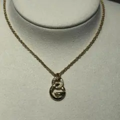 GIVENCHY ジバンシー Gロゴ ネックレス ラインストーン26070209のサムネイル