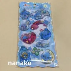 しずくちゃん　キラリン　ウォーターシール