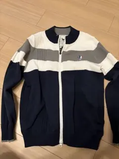 【新品】clunk ジャケット アウター Lサイズ ネイビー ゴルフウェア