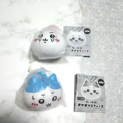 ちいかわ、おかおのスクイーズ、2個セット、ちいかわ、ハチワレ