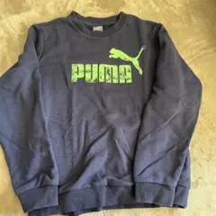 美品☆PUMA トレーナー 150 ネイビーのサムネイル
