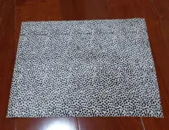 ダルメシアン 小柄 ハラコレザー 　本革　牛革　ハラコ　ハギレ