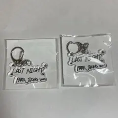 TREASURE ガチャ 手書きメッセージアクリルキーホルダー ジョンウ 2個