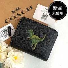新品　正規品☆COACH(コーチ) ホワイト　キルティング　レザー 折り財布