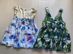 ニノ　nino 花柄 半袖ワンピース 110 120