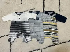 ファミリア familier ロンパース・カバーオール 3点セット 60