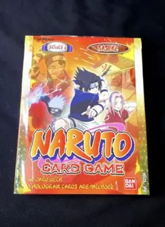 新品】 BANDAI公式 ナルト カードゲーム 1stデッキ サスケ 英語版