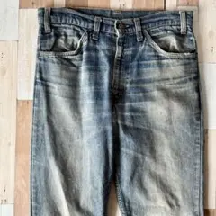 【極上個体!!】70s Levi's 646 フレアデニムパンツ W33 鬼ヒゲのサムネイル