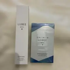 LUBEE WHITE ホワイトニング 歯磨き粉、シートセット