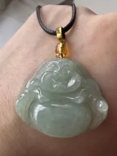 ひすい【本翡翠天然石】七福神 ペンダントトップ 貴重 - メルカリ
