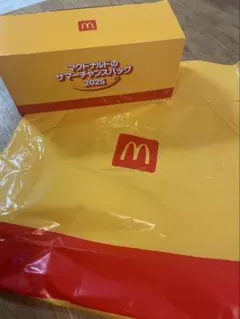 抜き取りなし　マクドナルド サマーチャンスバッグ2025