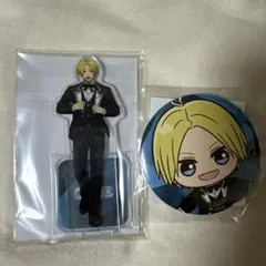 サカモトデイズ セガラッキーくじ 朝倉シン アクリルスタンド 缶バッジ