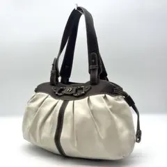 アイグナー AIGNER トートバッグ ハンドバッグ レザー ロゴ イタリア製のサムネイル