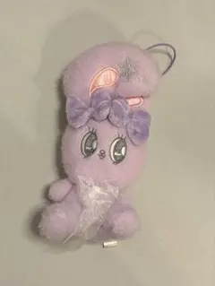 エスターバニー　ぬいぐるみ マスコット キーホルダー パープル