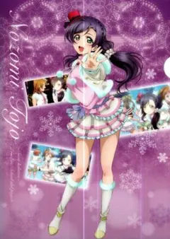 IR4-6　ラブライブ！　東條 希　クリアファイル