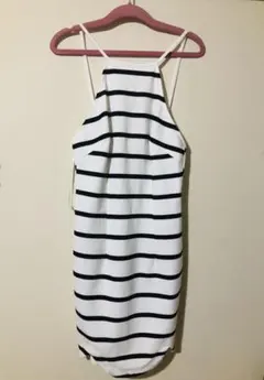 Shein ミニワンピース　タイトフィット　ボーダー柄