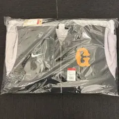読売ジャイアンツ ナイキ ブラック×グレー グラウンドコート L