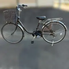 中古電動自転車パナソニック ビビEXシティ 27インチ ブラック 横浜
