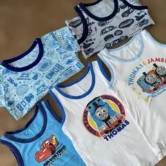 子供用タンクトップセット（カーズ・トーマス、プラレール）