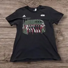 sizeO★adidas★STAR WARS★ボバ・フェット★Tシャツ★ブラックのサムネイル