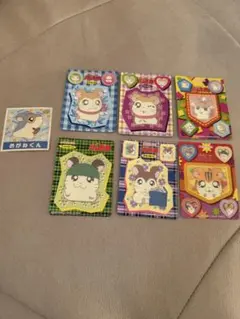 とっとこハム太郎 シール まとめ売り 7枚セット 丸美屋 当時物 平成レトロ