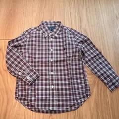 Ralph Lauren チェック柄 長袖シャツ 4/4T