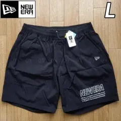 ニューエラ ストレッチ ドライ ショートパンツ ブラック 新品 L