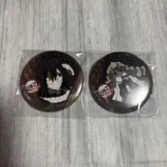 鬼滅の刃　webshopくじ 箔押し缶バッジ　甘露寺蜜璃　伊黒小芭内3個セット アニメ「鬼滅の刃」柱ダイニング -伊黒小芭内・甘露寺蜜璃 期間- : 鬼