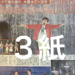 TUBE ハマスタライブ　9.6付スポーツ新聞３紙セット