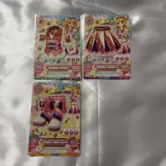 【排出版】アイカツ ピンクパレードコーデ スクールドレス 大空あかり