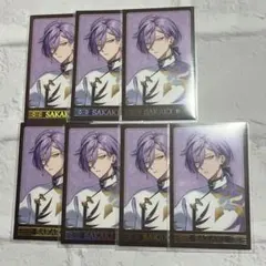 にじさんじ 3SKM 2周年　チェキ風カード　魁星　榊ネス　白衣装　中華　和装