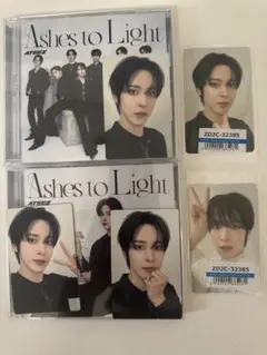 ATEEZ Ashes to Light CD 封入+FC特典トレカセット ユノ