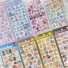 【国内正規品】 ボンボンドロップシール 和柄 8種 舞子 柴犬 桜 富士山 等