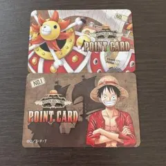 ワンピース 麦わらストア ポイントカード ルフィ サニー号