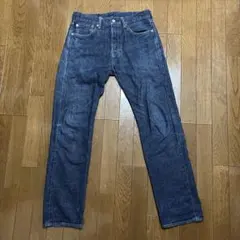 【美品】リーバイス 501 プレミアム セルビッジ 赤耳 ヘンプ混