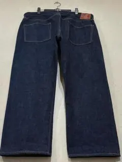 W36 極美品 フルカウント 0105 ストレート セルビッチ デニム パンツ 
