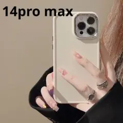 iPhone用ケース　カバー　ホワイト　14pro max