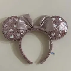東京ディズニーリゾート カチューシャ ミニー スパンコール ハート ピンクのサムネイル