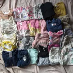 こども服 ベビー服 まとめ売り 早いもの勝ち 福袋　30点 90 95