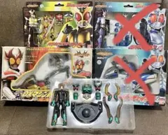 仮面ライダーアギト 超合金 装着変身1&2 DXシリーズ 4セット ギルス G3