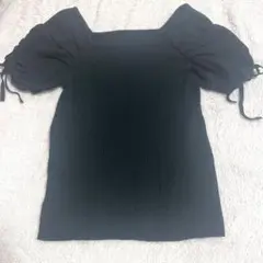 GRL トップス 黒色 S 半袖