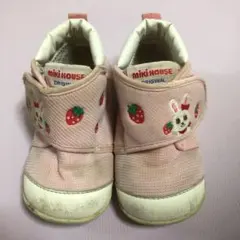 ミキハウス ファーストベビーシューズ ピンク