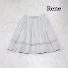極美品 23SS Rene ハーフパンツ ショートパンツ R刺繍 ビッグポケット
